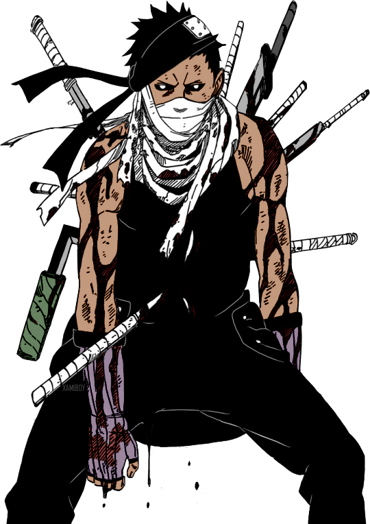 -zabuza Momochi - Zabuza Manga (540x764), Png Download