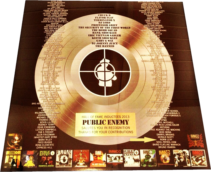 Pe Rhof Copy - Public Enemy (720x587), Png Download