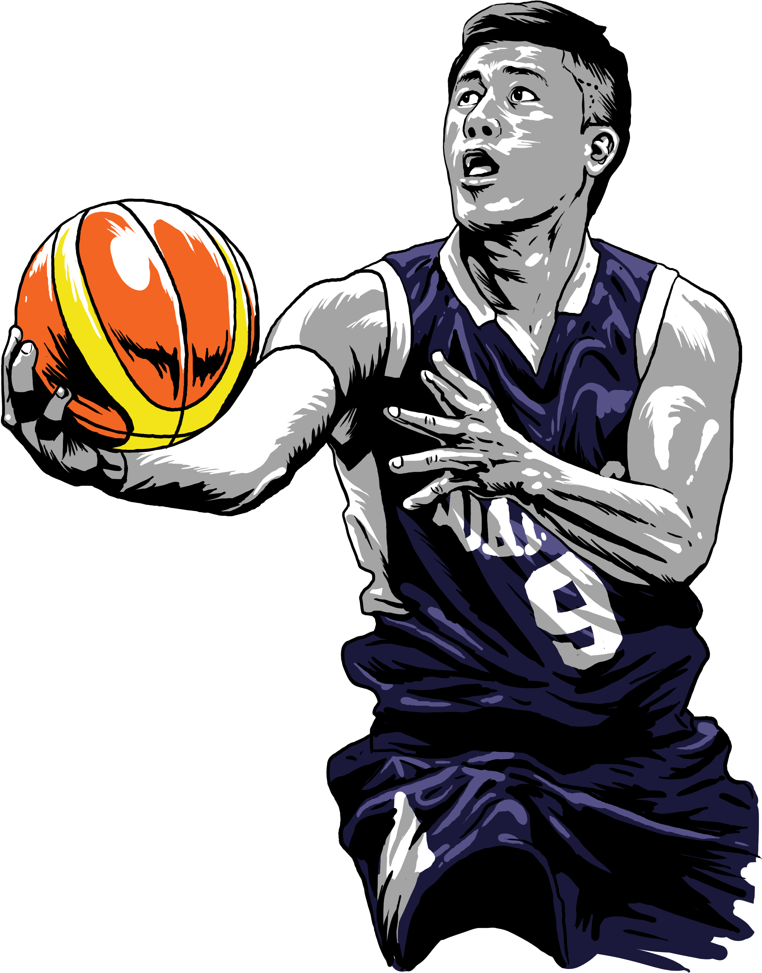 Enzo Jericho Cruz Study - Jericho Cruz (2452x3128), Png Download