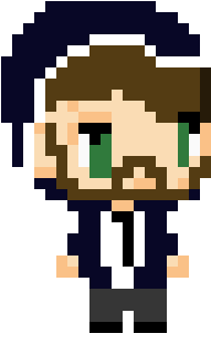 Enzo The Anime Boy - Pixel Art (1160x650), Png Download