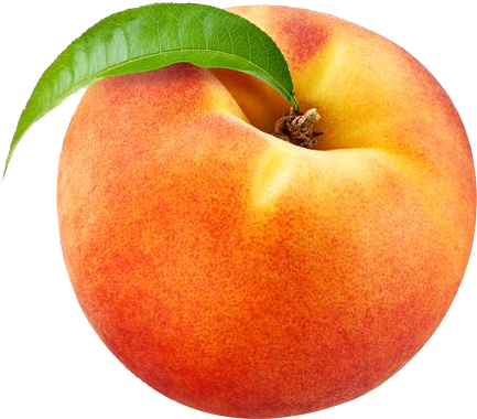 Peach Clipart Transparent - Peaches And Cream Png (600x600), Png Download