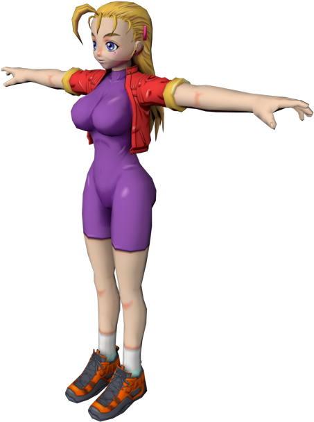 Download Zip Archive - Furinji Miu 3d Model (750x650), Png Download