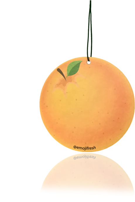 Orange Emoji Air Freshener - Air Freshener (700x700), Png Download