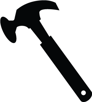 Hand Hammer, Vintage Hammer, Repair Tools, Construction - Tool (800x800), Png Download