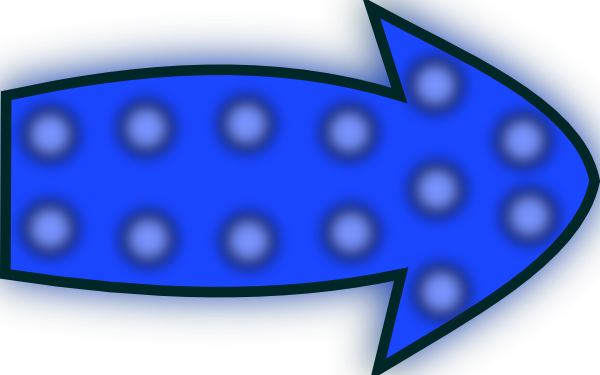 Original Png Clip Art File Right Arrow Set Blur Svg (600x375), Png Download