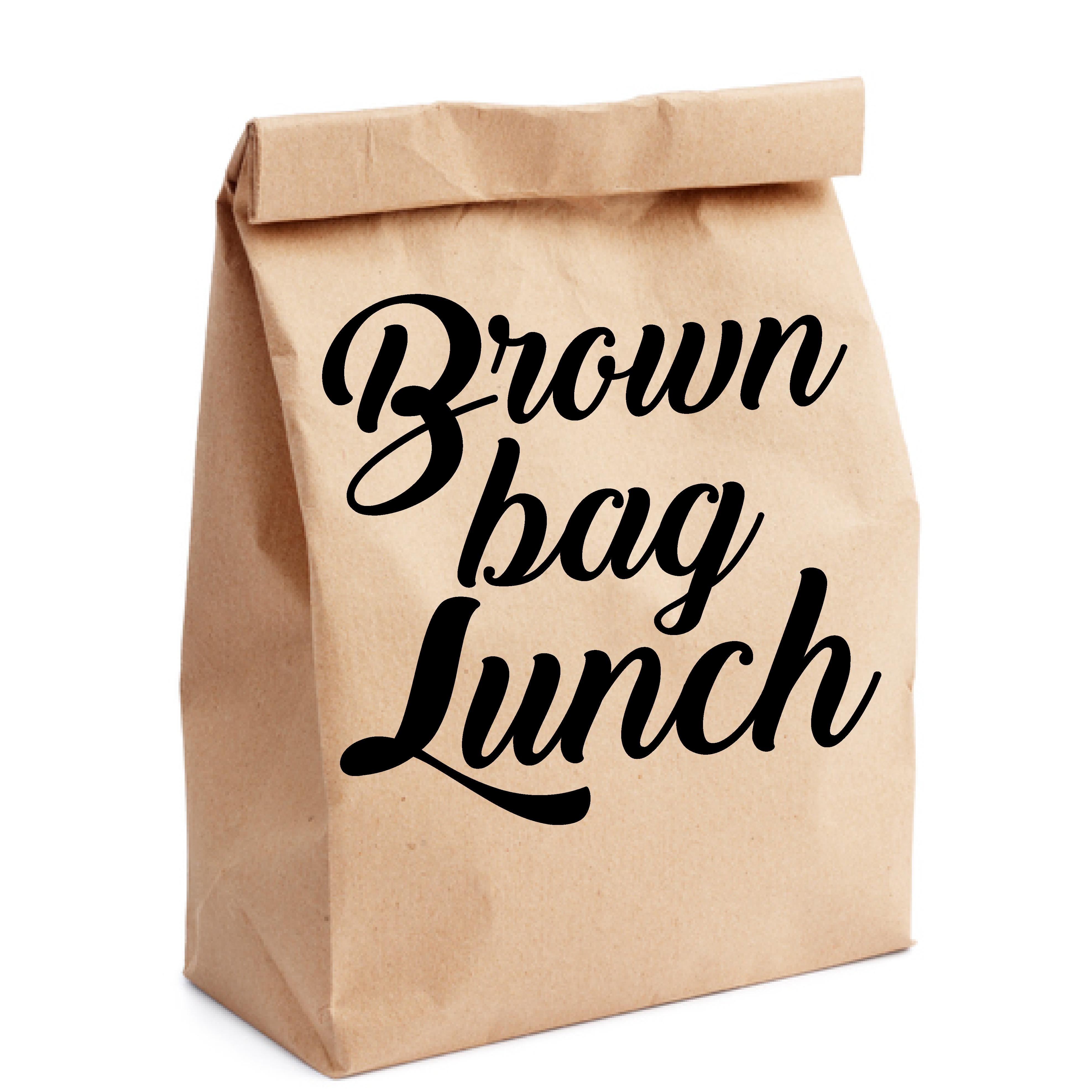 Brown Bag Lunch (4861x4861), Png Download