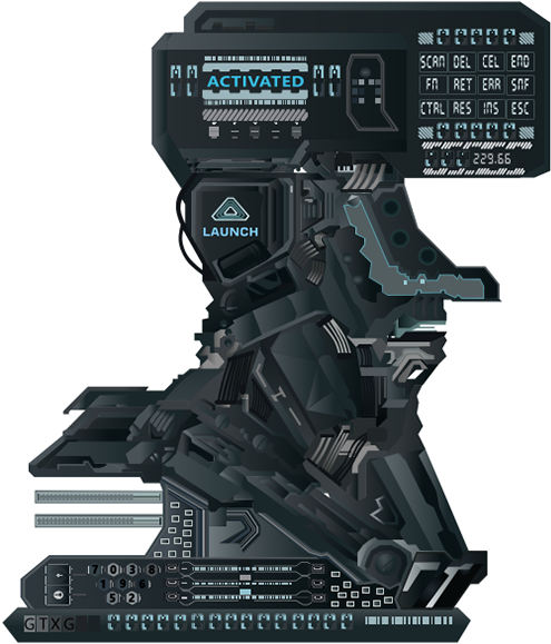 Another Futuristic Machine Concept With Some Visual - Futuristic Machine Png (600x656), Png Download