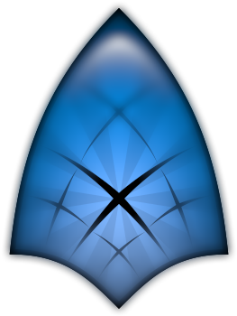 This Is Done With A Feathered Inverted Circle As Blur - Synfig (300x401), Png Download
