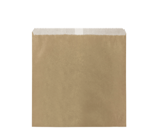2 Square Gpl Brown Bag X - Paper Bag (550x550), Png Download