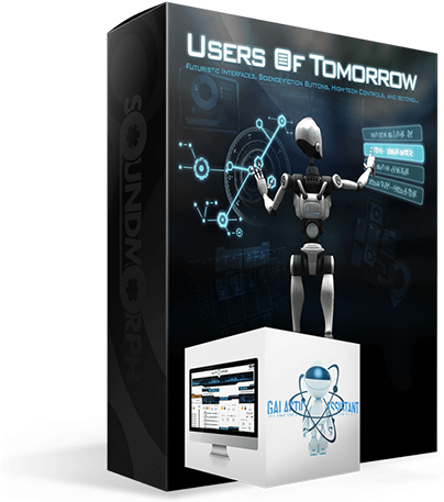 Users Of Tomorrow Futuristic User Interface Buttons - User Interface (500x500), Png Download
