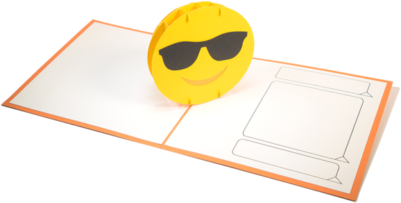 Emoji - Sunglasses - Emoji (640x360), Png Download
