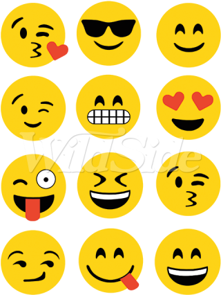 Emoji Group - Artix Emoji Group Popular Emojies Gift For Bff Birthday (450x450), Png Download