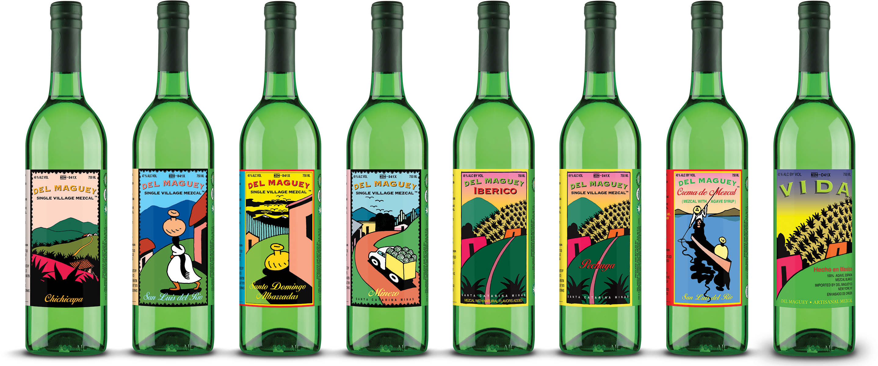 He Showed Me A Picture Of Himself At Hussong's, Flopped - Del Maguey Crema De Mezcal - 750 Ml Bottle (2890x1200), Png Download