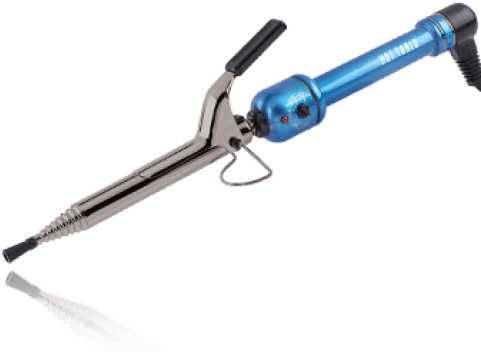 Hot Tools Htbl1140 Blue Ice 5/8" Titanium Spiral Spring - Flat Curling Iron (500x500), Png Download