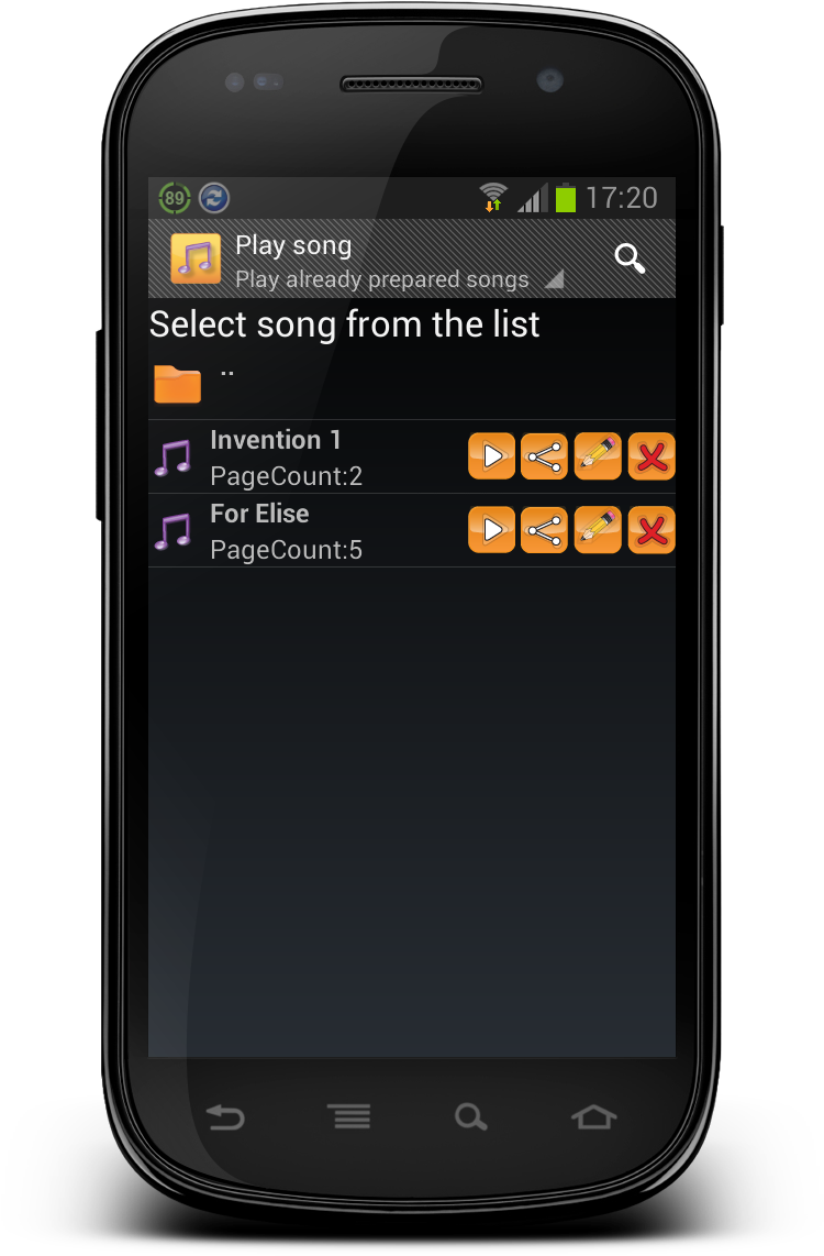 If You Than Click To Any Srz File, Song Reader Will - Song Playing Mobile Screen (749x1308), Png Download