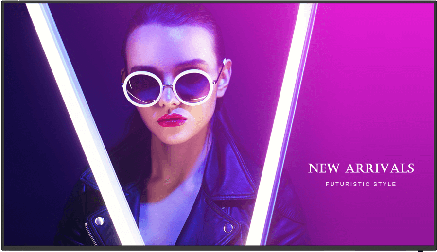 65" Highly Reliable And Versatile Smart Signage - Glasses Fashion Portrait (1000x1000), Png Download