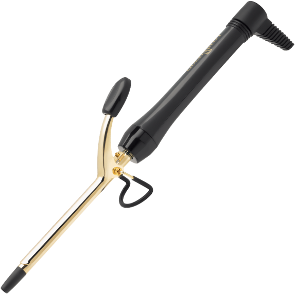 Gold 'n Hot 3/8" Professional 24k Gold Spring Curling - Gold ‘n Hot 3/8" Curling Iron (600x600), Png Download