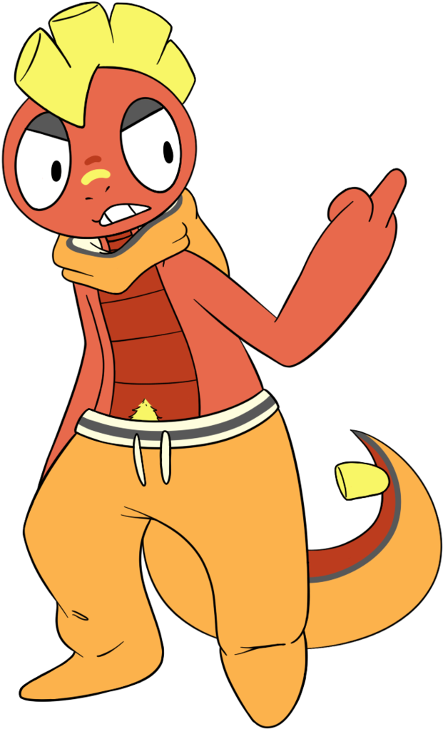 Faclan Teh Scrafty - Art (730x1095), Png Download