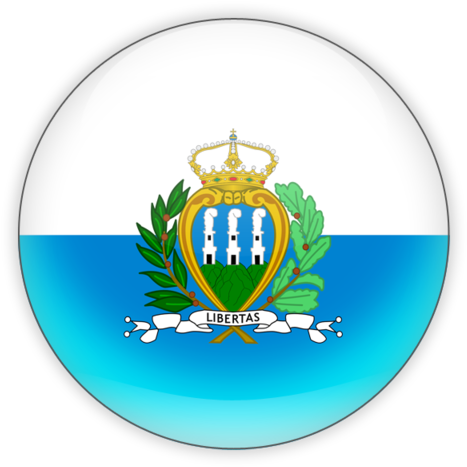 San Marino In The Eurovision Song Contest - San Marino Grunge Flag (640x480), Png Download