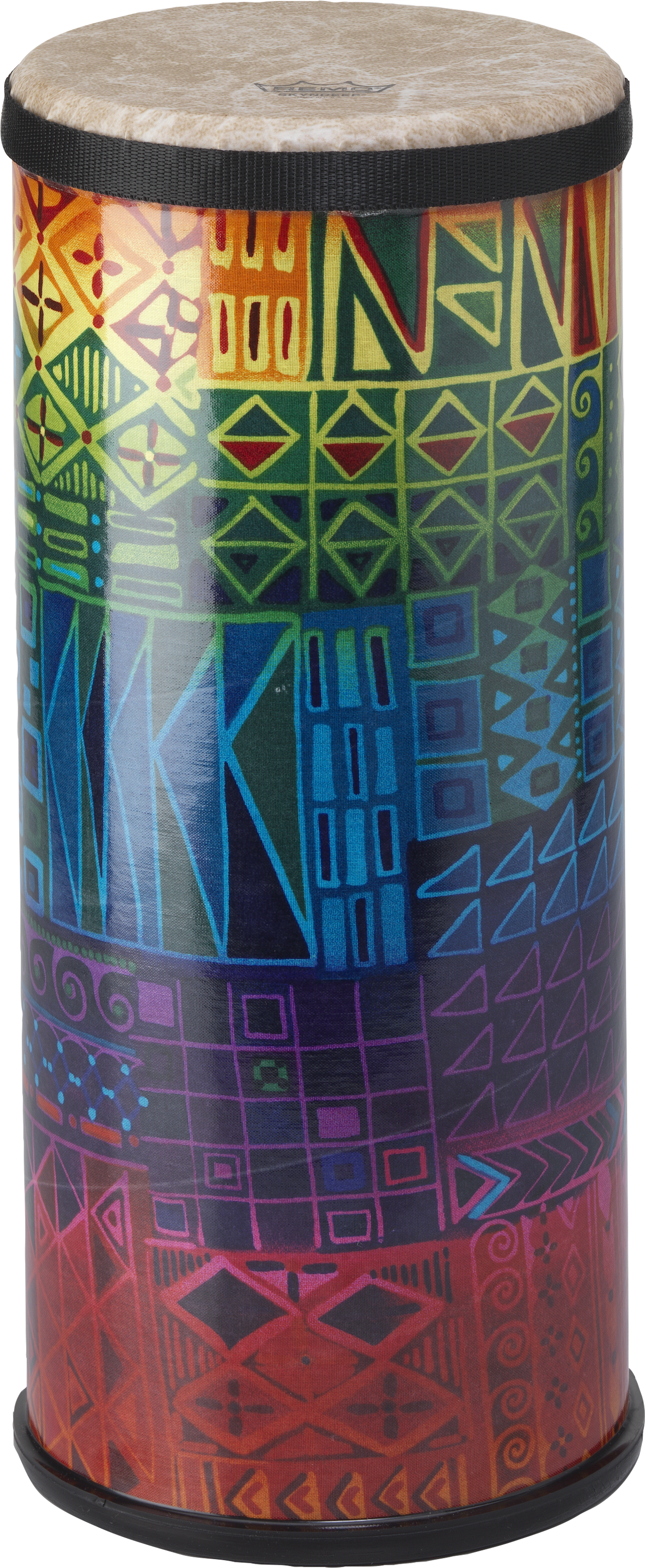 Remo Festival Tubano Drum-rainbow, 6" - Remo Tu-fesm-17 15" X 6" Festival Series Tubano (rainbow (3300x3300), Png Download