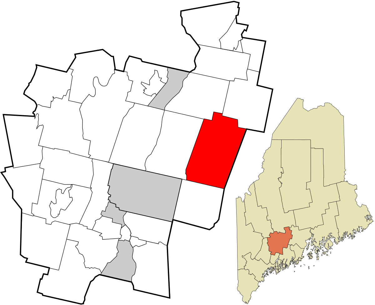 Map Of Maine (1200x977), Png Download