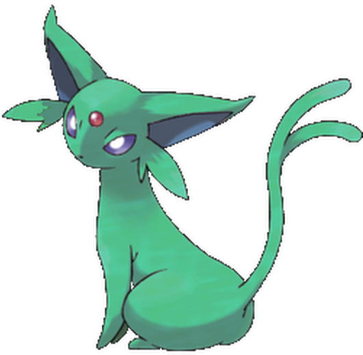 So Someone In The Hoodlum Scrafty Discord Requested - Pokemon Espeon (530x530), Png Download