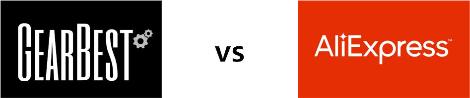 Aliexpress And Gearbest (1004x458), Png Download