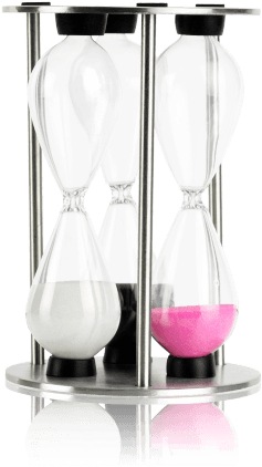 Glass Sand Timer - Teezubehör Kusmi Tea (450x473), Png Download