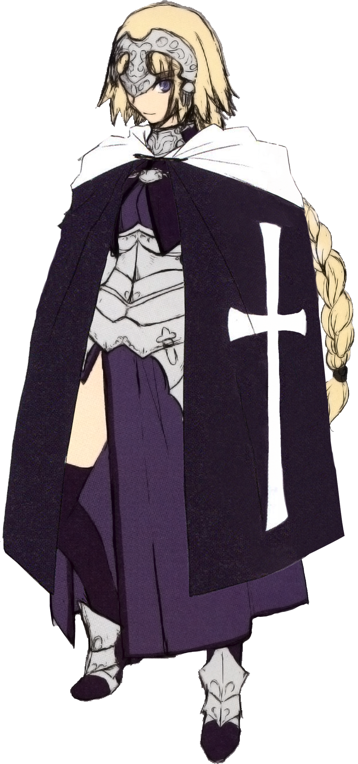 Ruler Cape - Fate Apocrypha (2000x2700), Png Download