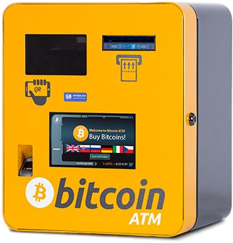 The General Bytes Bamtwo Bitcoin Atm Has High End Bank - Bitcoin Atm General Bytes (425x428), Png Download