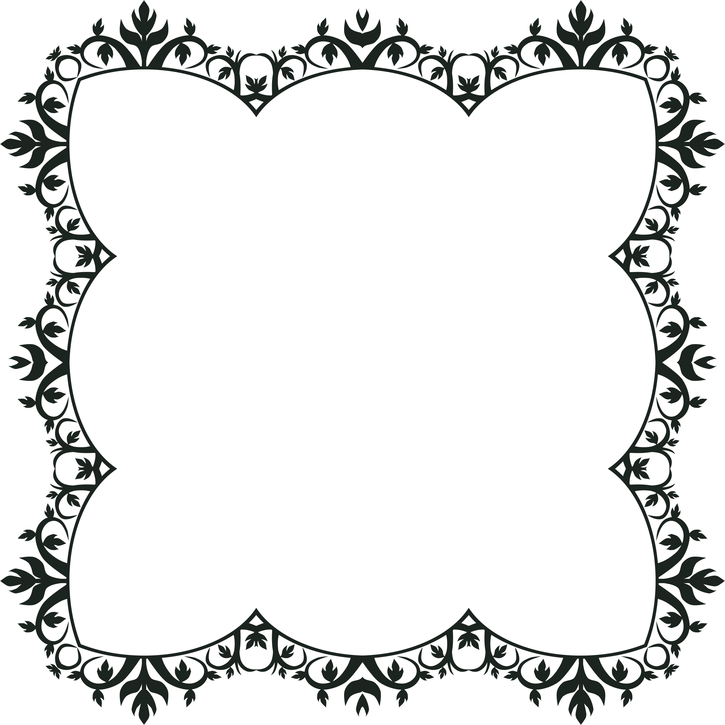 This Free Icons Png Design Of Ornament Frame Extended (2326x2326), Png Download