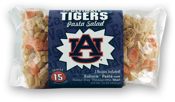 Auburn Tigers Pasta Salad - 3x4 Logo Decal Auburn Tigers (600x450), Png Download