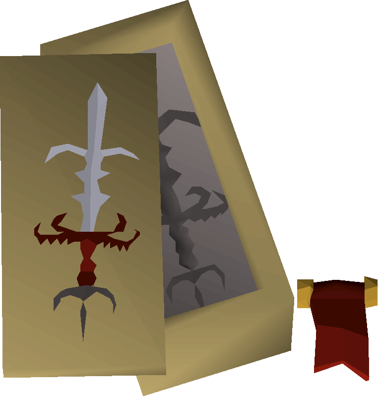 Zamorak Godsword Ornament Kit Detail - Zamorak Godsword Ornament Kit (762x798), Png Download