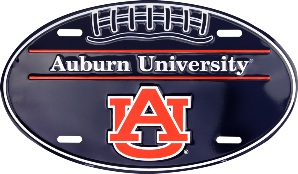 Auburn Tigers Football Oval - Denali Home Collection Auburn Tigers Microplush Blanket (600x350), Png Download