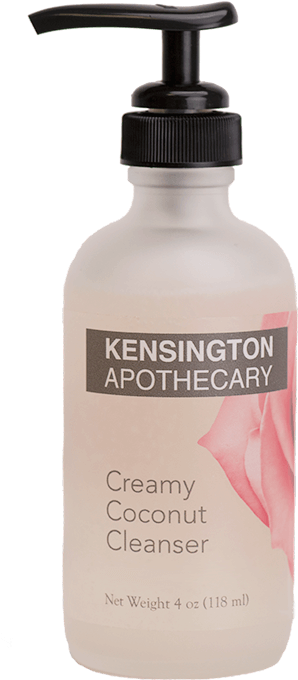 Kensington Coconut Cleanser - Kensington Apothecary Creamy Rose Oil Cleanser - 4 (350x700), Png Download