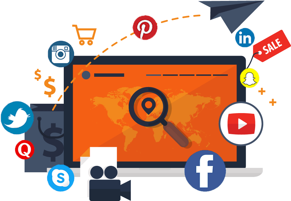 Introduction To Digital Marketing - Digital Marketing (1200x1200), Png Download