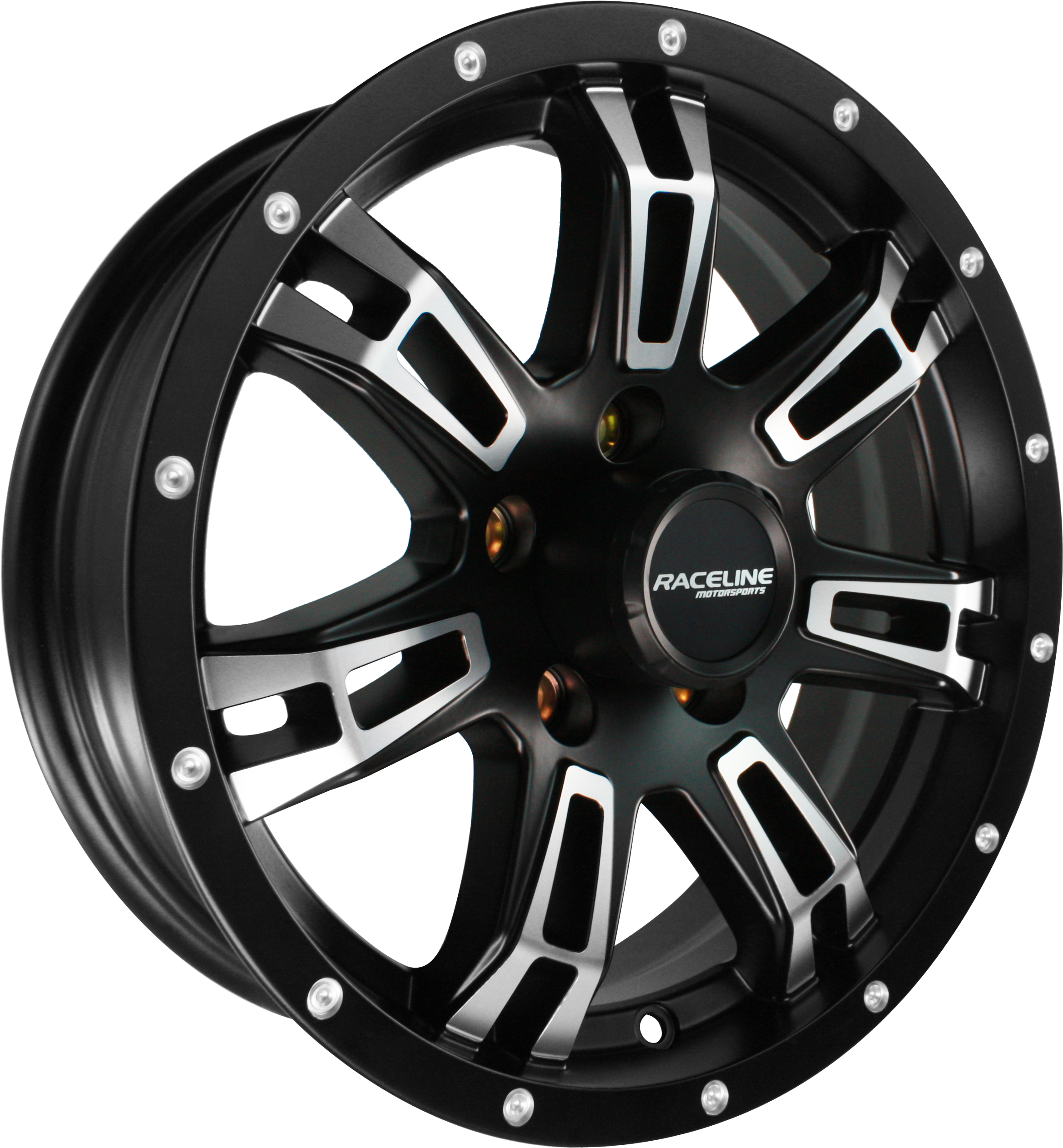 840m Arsenal Trailer Wheel - Custom Boat Trailer Black Wheels (2568x2724), Png Download