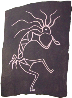 Kokopelli - Duvet Cover (431x330), Png Download