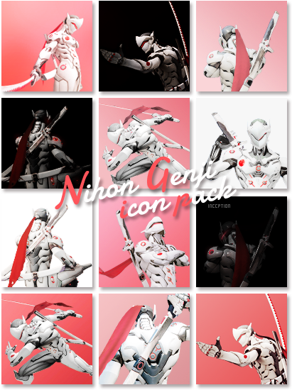 “nihon Genji Icon Pack ➢ Likes/reblogs Not Necessary - Cartoon (540x680), Png Download