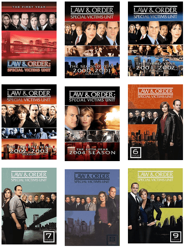 Law & Order - Law & Order Special Victims Unit The Fourth Year (436x531), Png Download