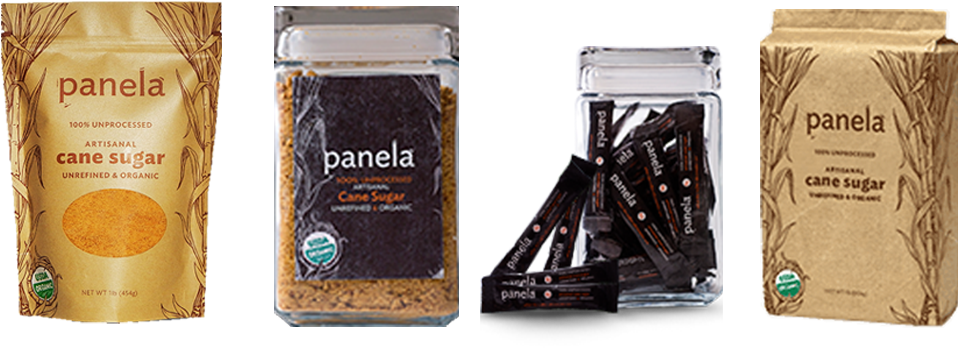 Just - Just Panela Artisanal Cane Sugar 100% Unprocessed 1 (1134x442), Png Download
