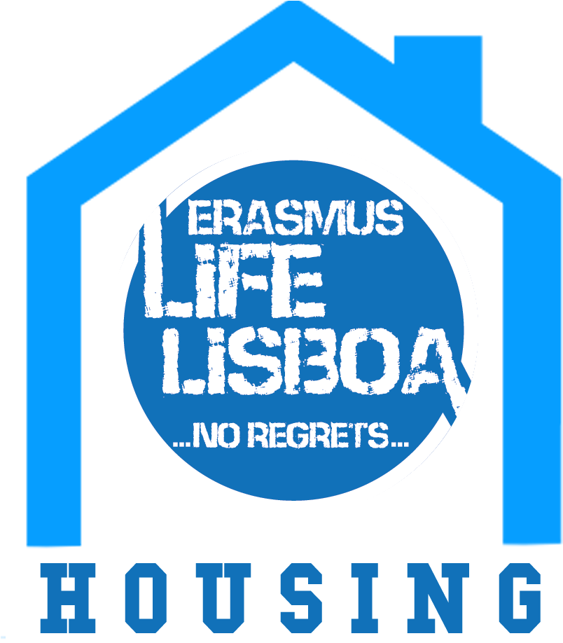 House And Swooshes Logo - Erasmus Life Lisboa Logo (945x945), Png Download