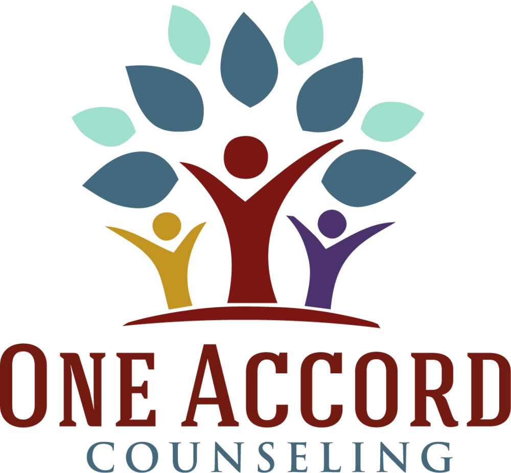 One Accord Counseling Logo Colorver Ai Vector - One Accord (1000x926), Png Download