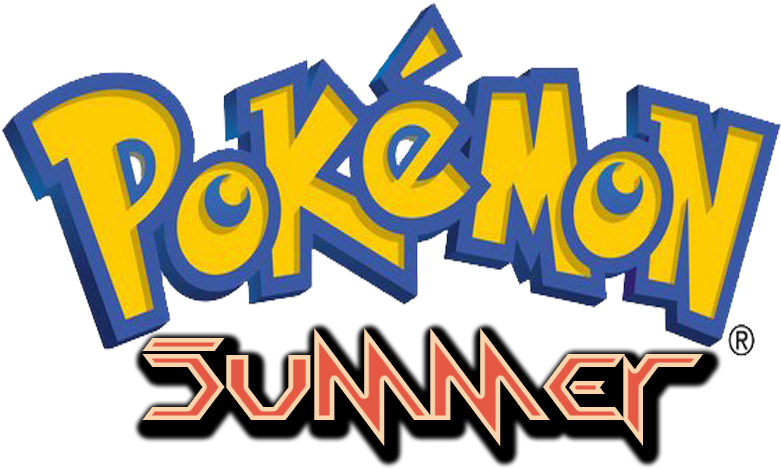 Pokémon Summer Logo - Pokemon Coloring Book Vol.1-3: Stress Relieving Coloring (799x486), Png Download