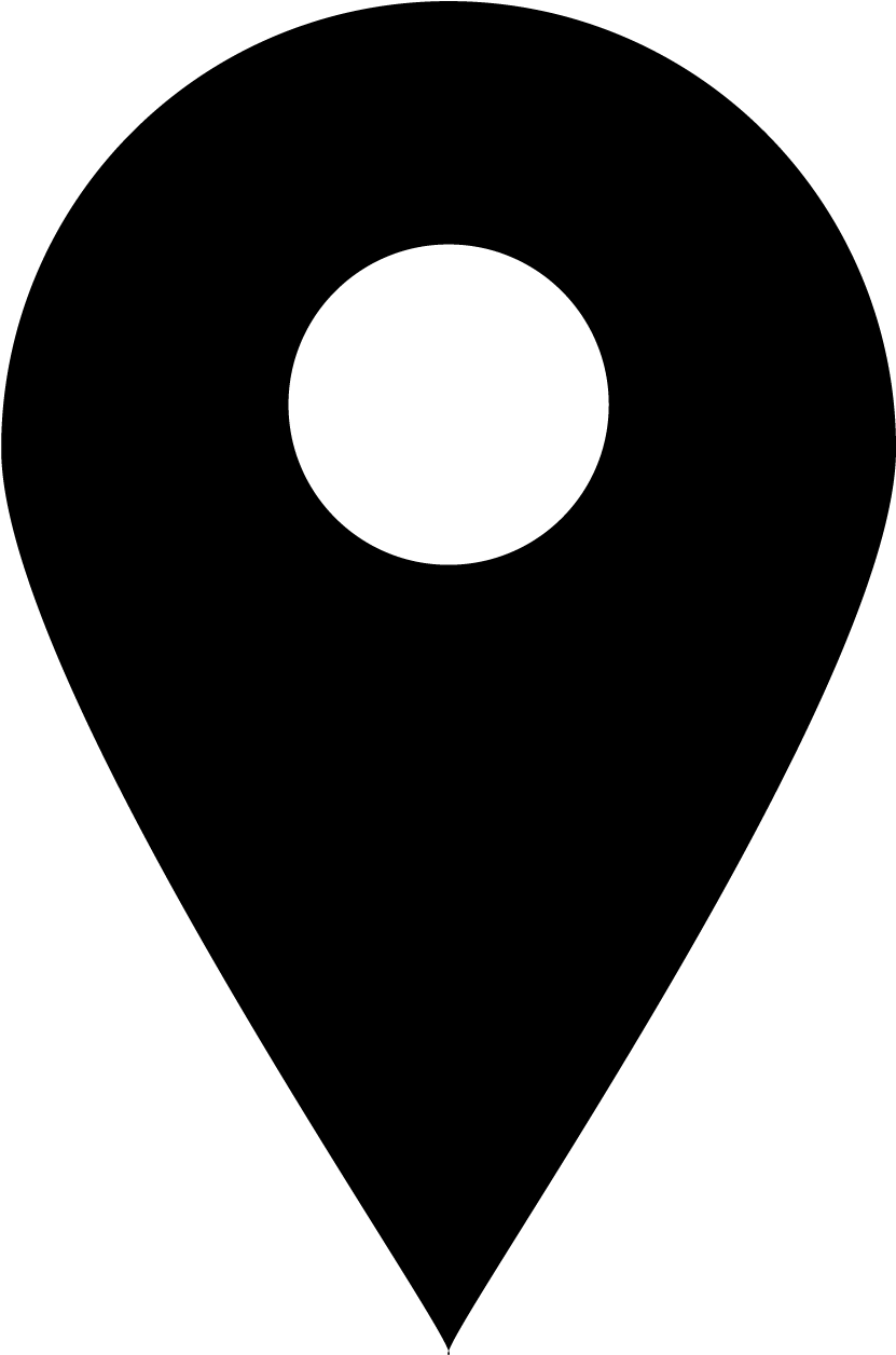 Location Icon Png Black (838x1263), Png Download