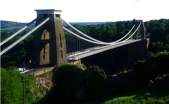 Clifton Suspension Bridge (540x540), Png Download