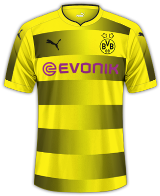 Borussia Dortmund 2017-18 Home - Borussia Dortmund (420x420), Png Download