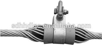 Suspension Bridge Cable Clamp - All-dielectric Self-supporting Cable (350x350), Png Download