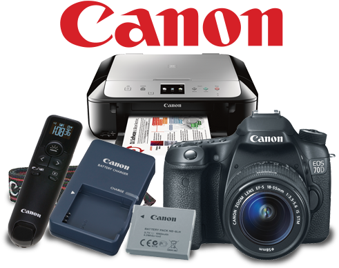 Visionary Sales With Canon Products From Wholesale - Canon Eos 700d 18.0 Mp Dslr Camera - 1080p - Black (500x400), Png Download