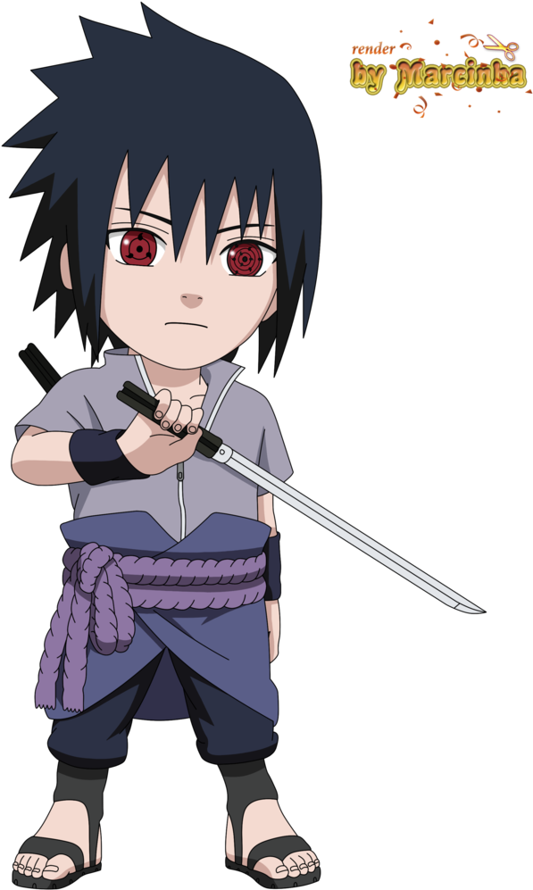 Pin By Norberto Ochoa On Naruto - Sasuke Uchiha Chibi Png (745x1073), Png Download